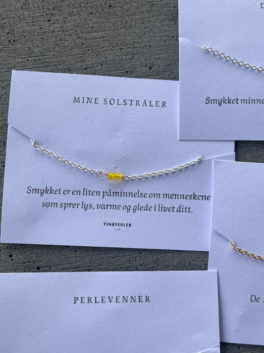 Mine solstråler